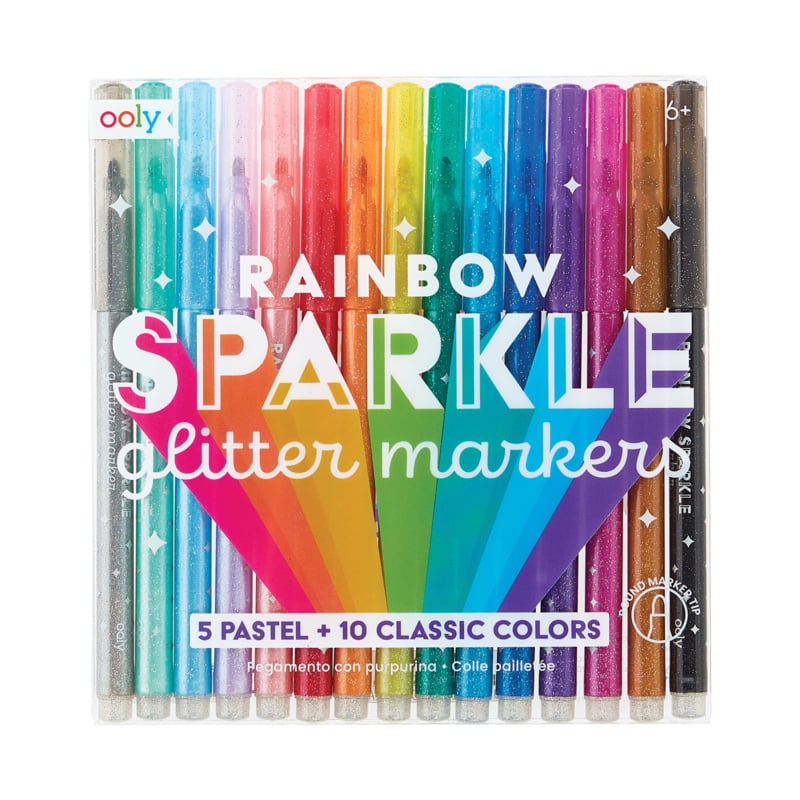 Ooly rainbow spakle glitter markers