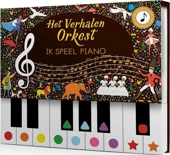 Geluidenboek | Het verhalen orkest | Ik speel piano