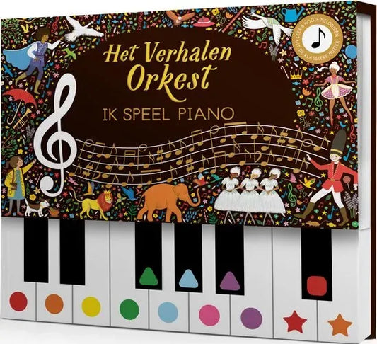 Geluidenboek | Het verhalen orkest | Ik speel piano