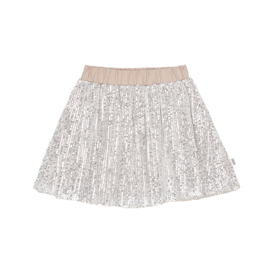 House of Jamie | Sequins skirt | Ecru