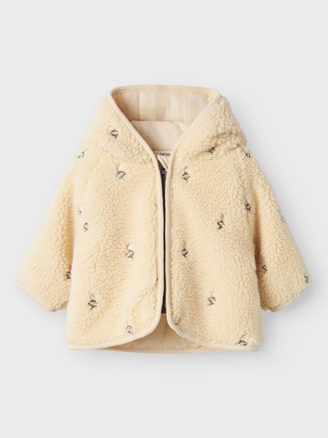 Lil' Atelier | Nalo teddy Jacket | Bleached sand