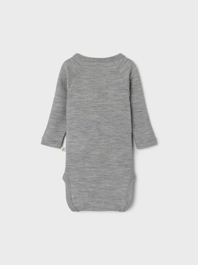 Lil'Atelier | Body Wool | Grey melange