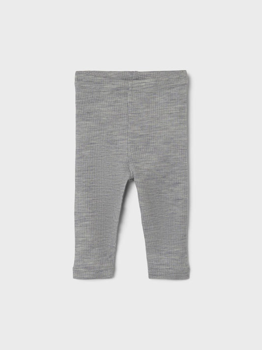 Lil'Atelier | Leggings Wool | Grey melange