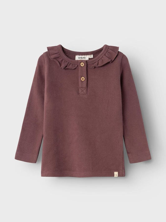 Lil'Atelier | Slim top | Rose brown