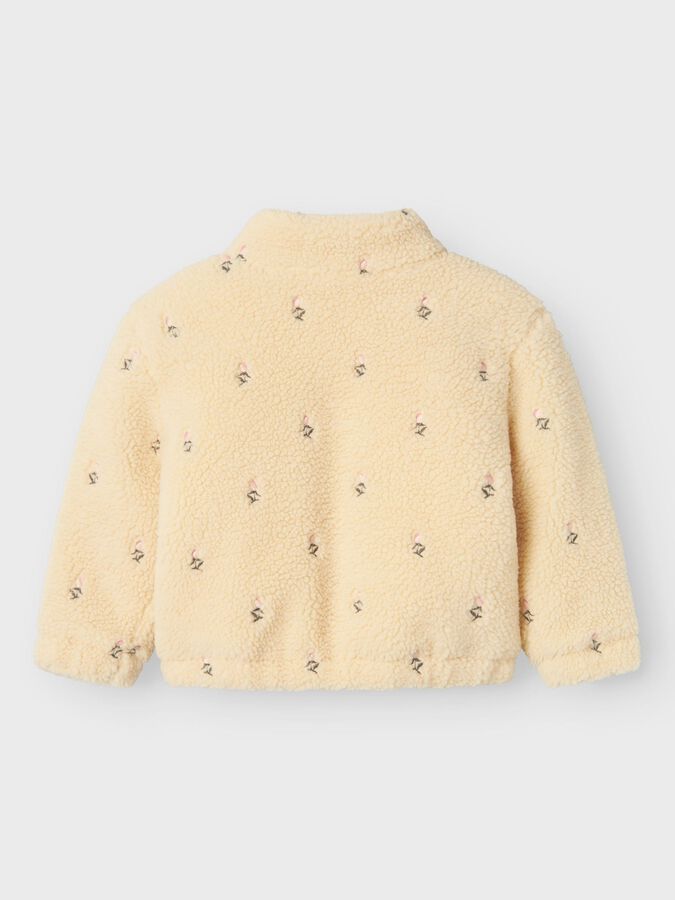 Lil' Atelier | Nalo teddy Jacket | Bleached sand