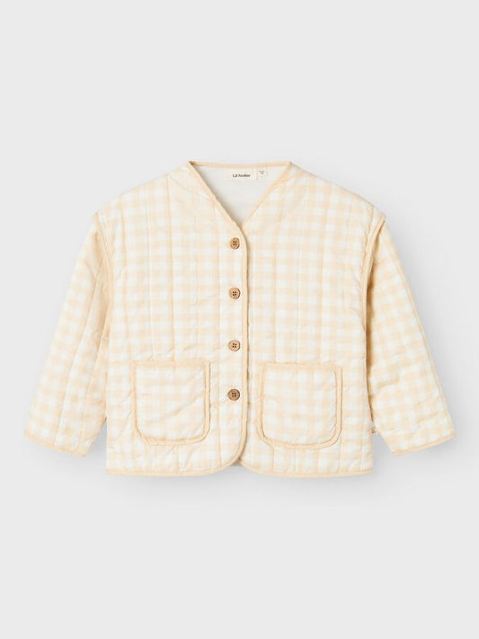 Lil'Atelier | Larose Quilt jacket | Coconut milk