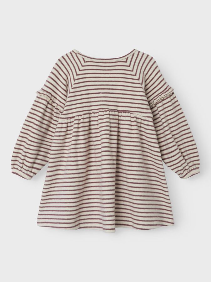 Lil' atelier | Thoro body dress stripe | Birch/rose