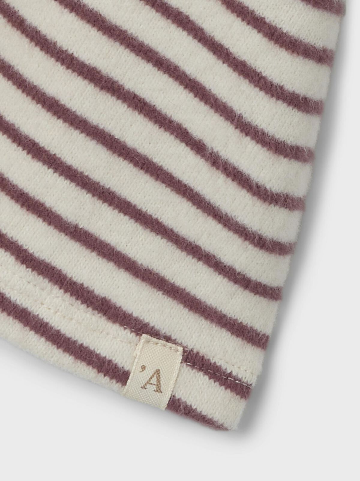 Lil'Atelier | Thoro dress stripe | Birch / rosebrown