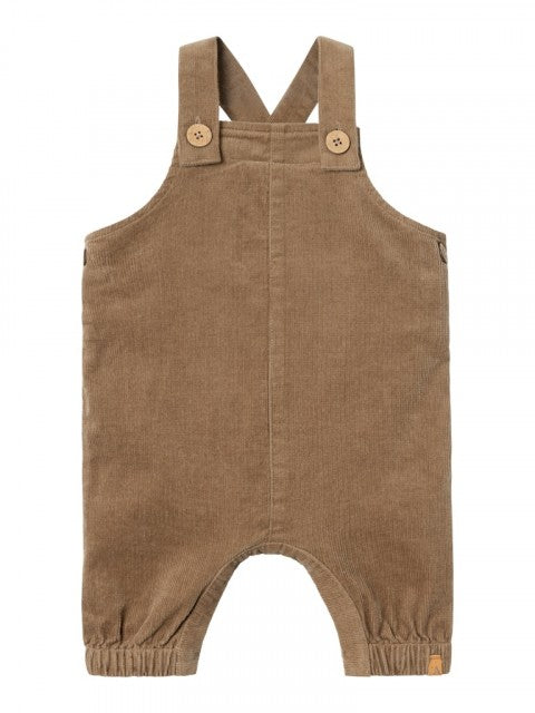 Lil'Atelier | Mombert cord overall | Sepia