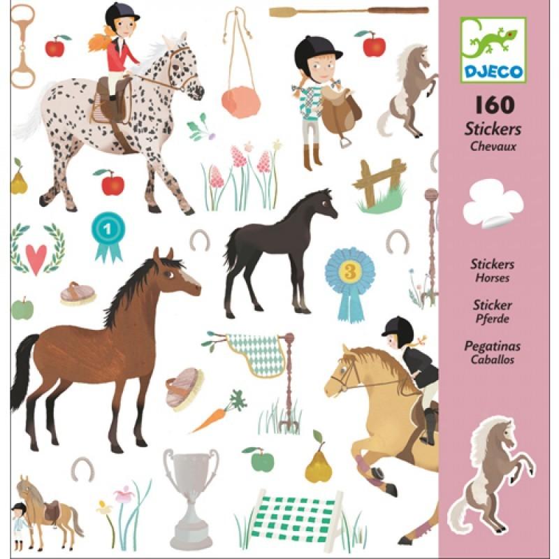 Djeco | Stickers Paarden