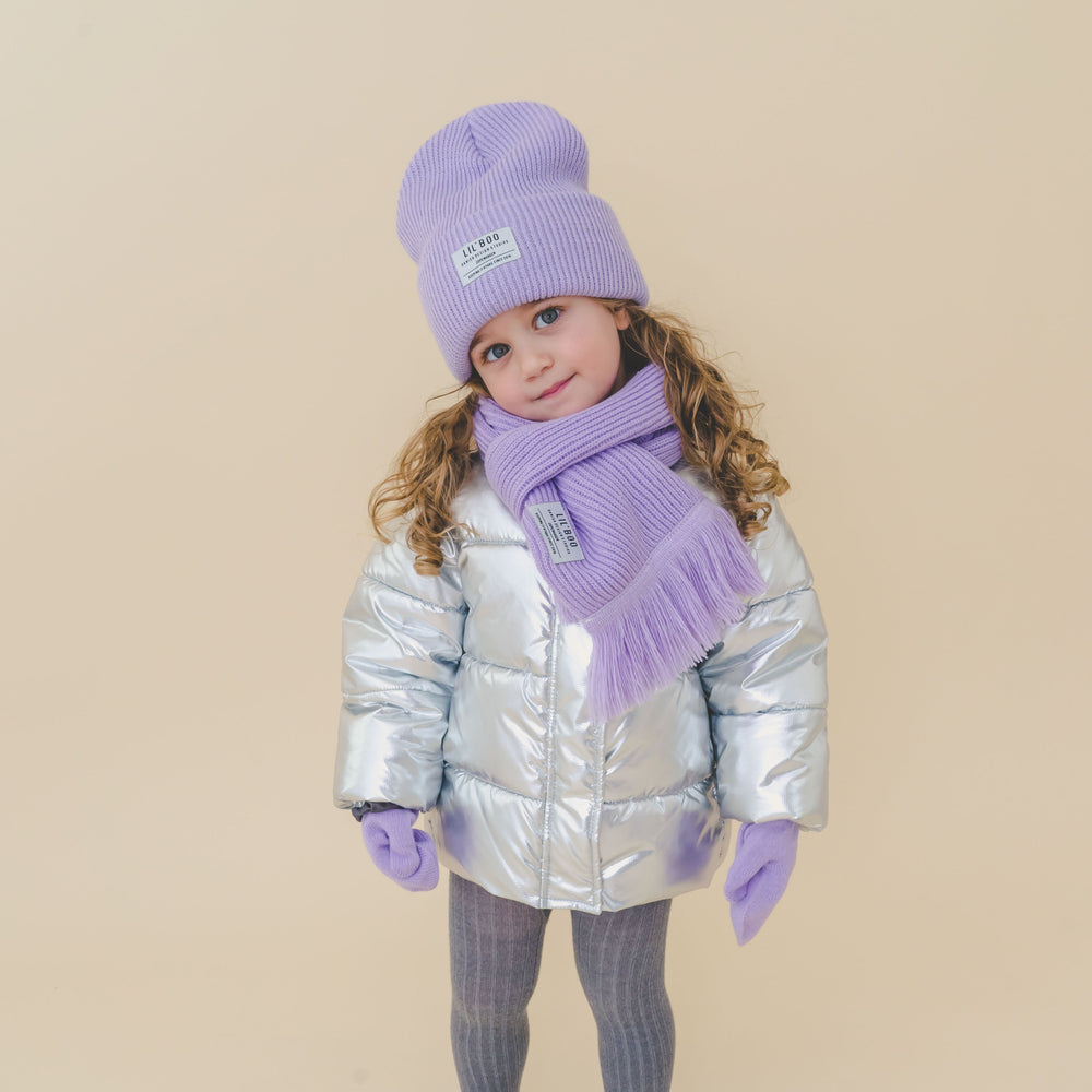 Lil 'Boo | Hygge scarf | Light purple