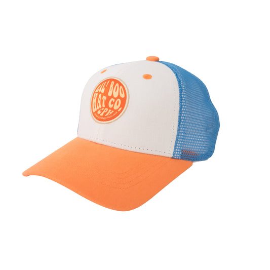 Lil'Boo | Trucker cap | Blue /orange