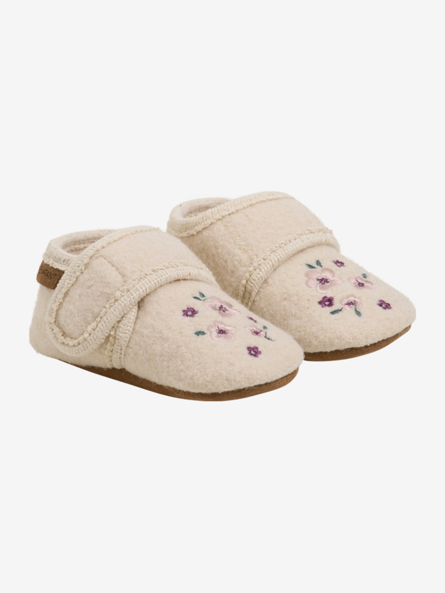 En Fant | Baby Wool slipper | Embroderie