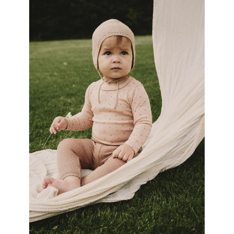 Lil'Atelier |  Romper Wool | Rugby tan