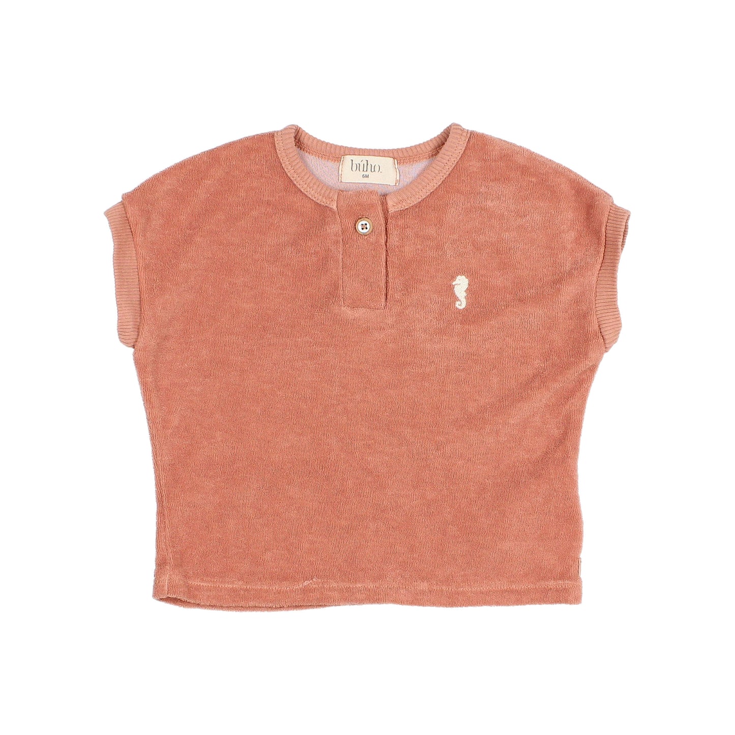 Buho| Terry t-shirt | Rose clay