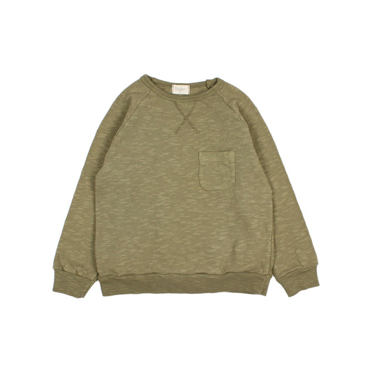 Buho | Basic sweatshirt | Kaki