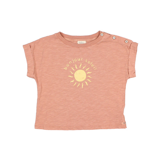 Buho | Soleil T-shirt | Rose clay