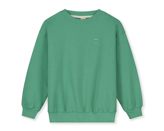Gray label | Dropped Shoulder
Sweater GOTS |Bright green