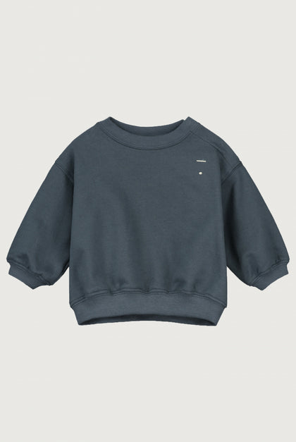 Gray Label | Baby Dropped Shoulder Sweater |blue grey