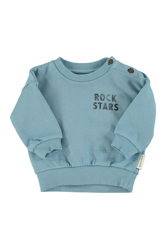 Piupiuchick | Sweatshirt | Bue w/ rock stars
