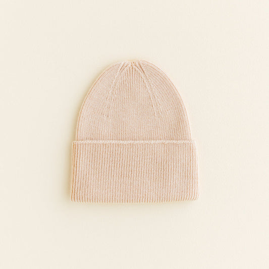 Hvid | beanie newborn oat