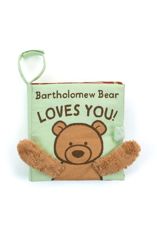 Jellycat | Bartholomew bear love you book