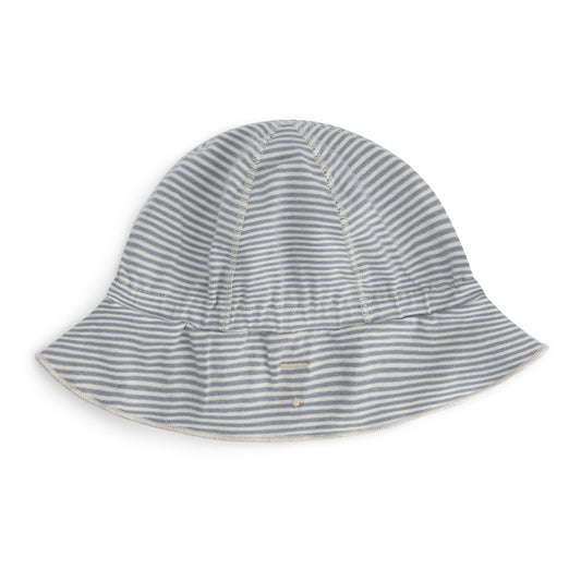 Gray Label | Baby sun hat | GOTS stone grey - cream