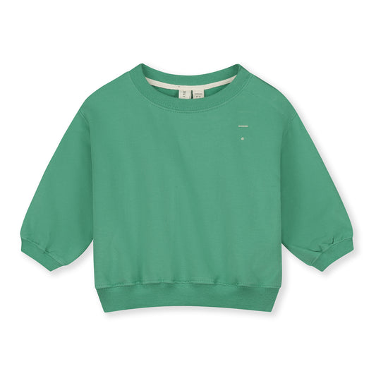 Gray label | Baby Dropped Shoulder
Sweater GOTS |  Bright green