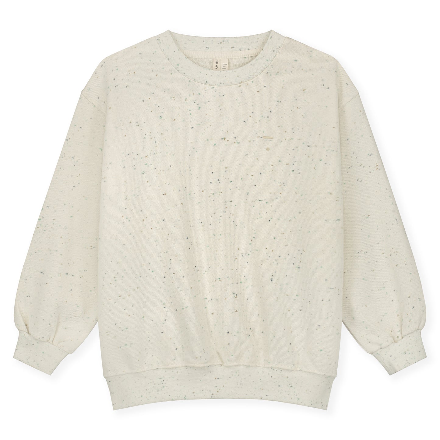 Gray label | Dropped Shoulder
Sweater GOTS |  Sprinkles