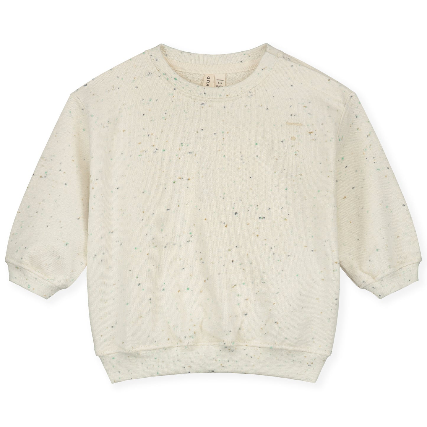 Gray label | Baby Dropped Shoulder
Sweater GOTS |  Sprinkles