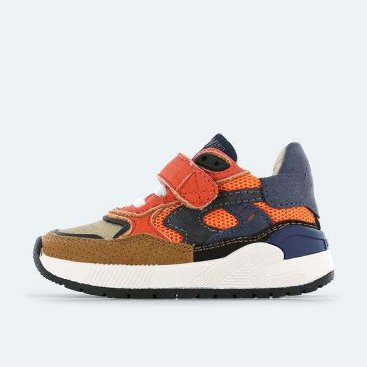 Shoesme sneaker blue orange