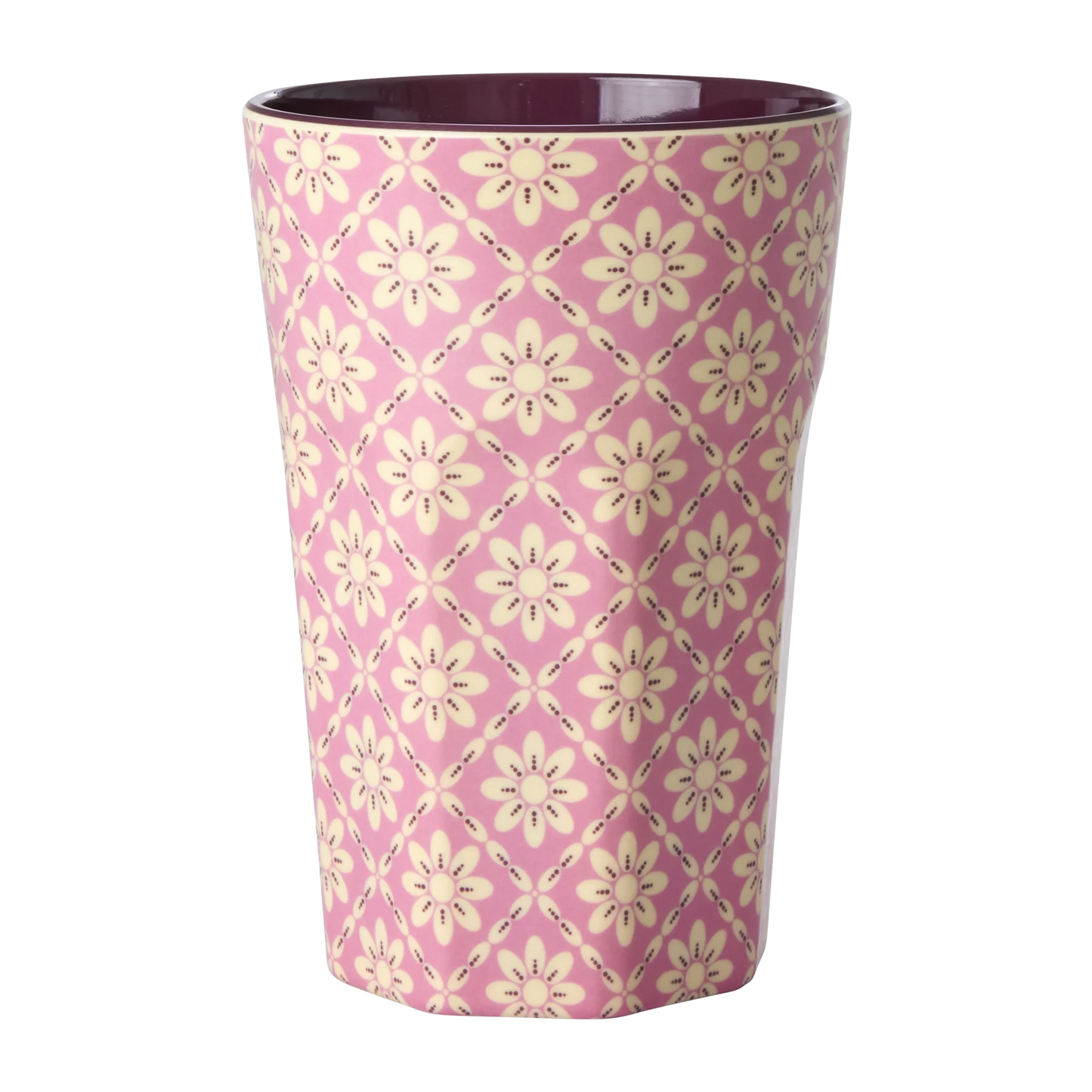 Rice | Melamine cup groot | Graphic flower print