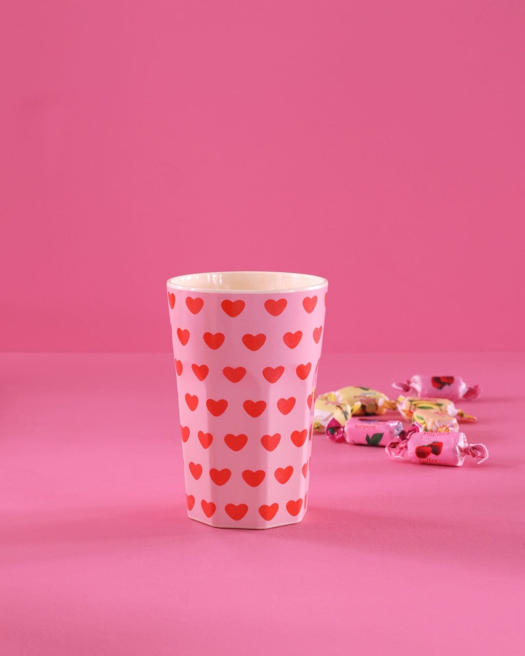 Rice| Melamine cup groot | heart