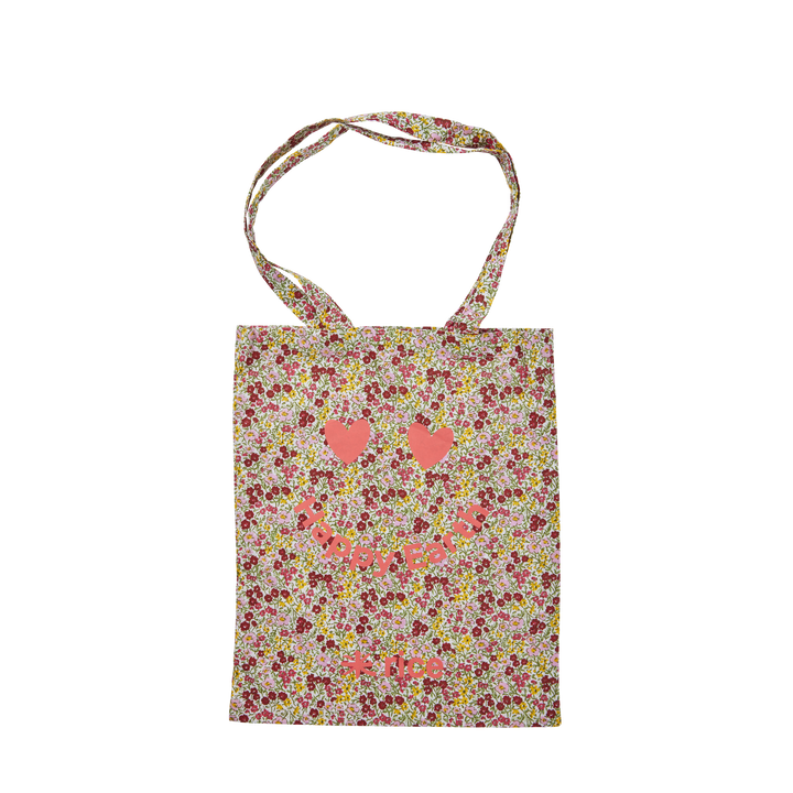 Rice | Canvas tas | Flower "Happy earth"