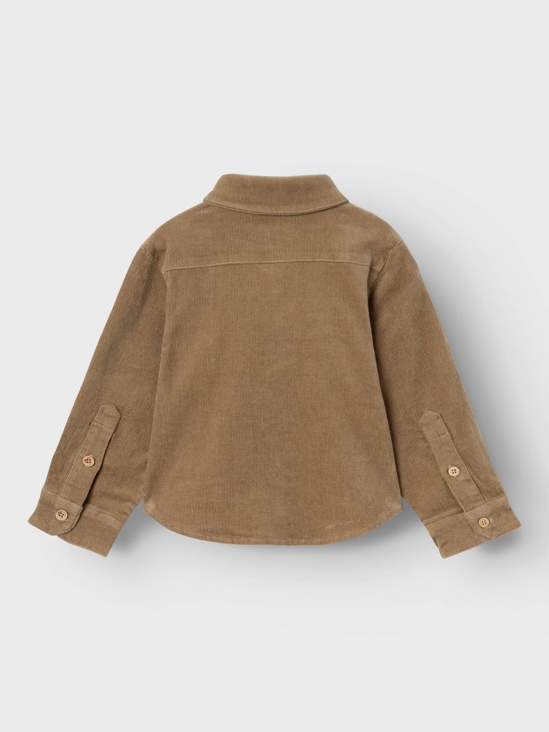 Lil'Atelier | Mombert cord shirt | Sepia