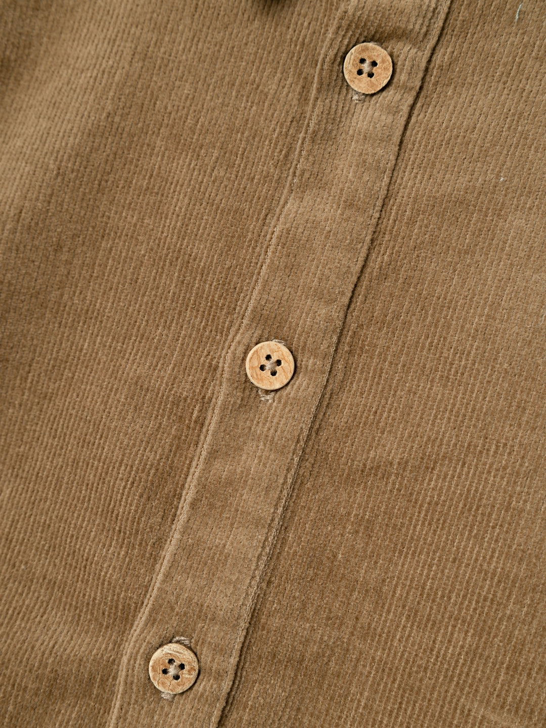 Lil'Atelier | Mombert cord shirt | Sepia