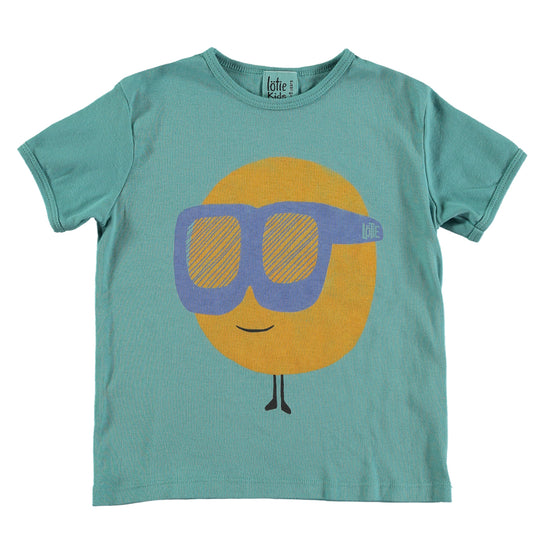 Lotiekids | Retro pacific Tshirt | Sun and glasses