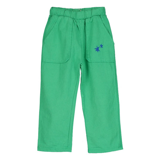 Lotiekids | Casual twill trousers | Green