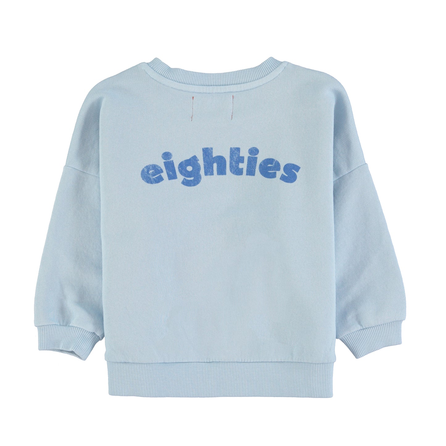 piupiuchick | Sweatshirt light blue w/ wave print