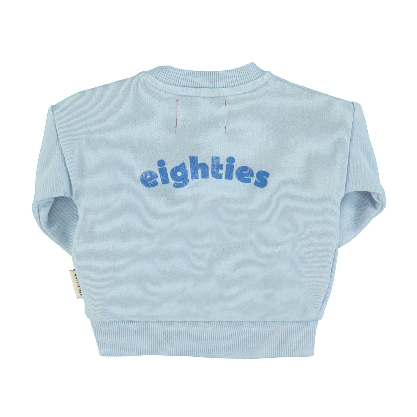 piupiuchick | Sweatshirt light blue w/ wave print