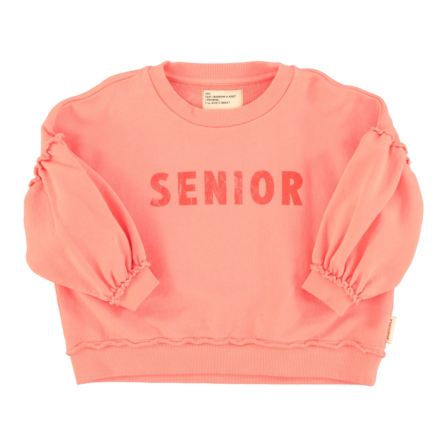 piupiuchick | Sweatshirt | Pink w/ senior print