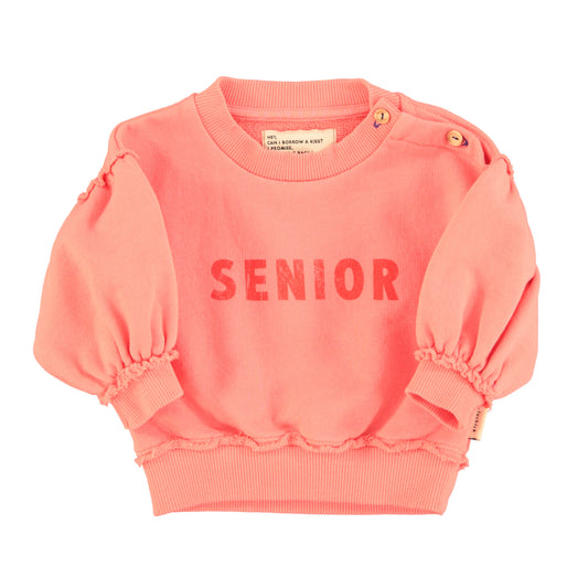 piupiuchick | Sweatshirt | Pink w/ senior print