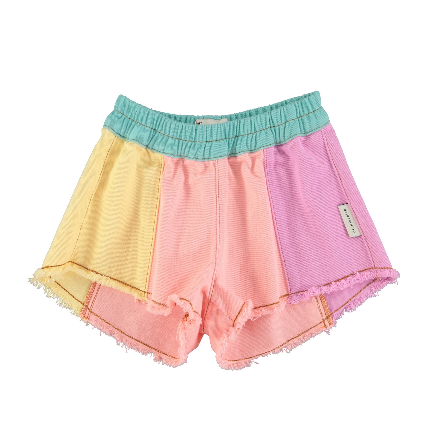 Piupiuchick | Short w/fringes | Multicolor pastel