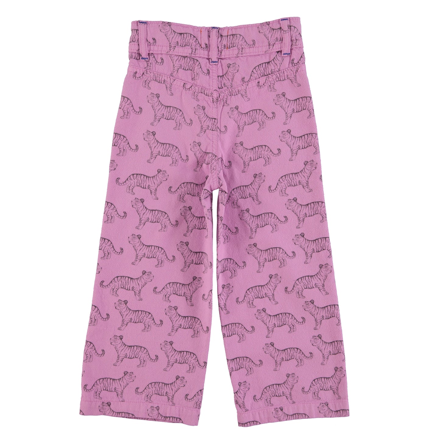 Piupiuchick | Flare Trouser | Lavender w/ black tigers