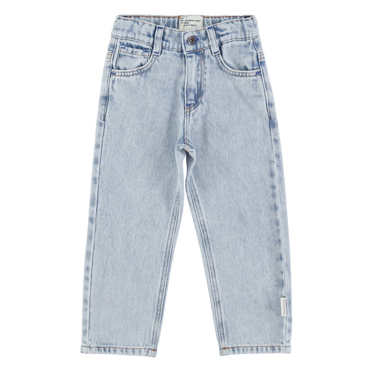 Piupiuchick| Unisex trouser | washed bleu denim