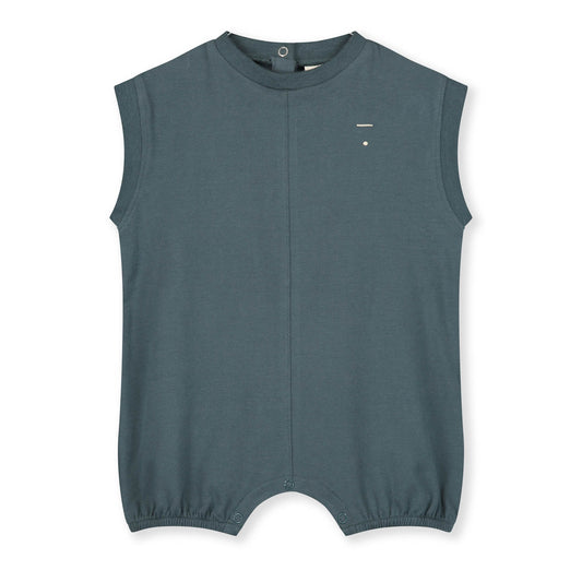 Gray label | Pintuck suit | Blue grey