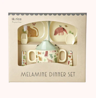 Rice | Melamine Dinner gift set | Sweet jungle