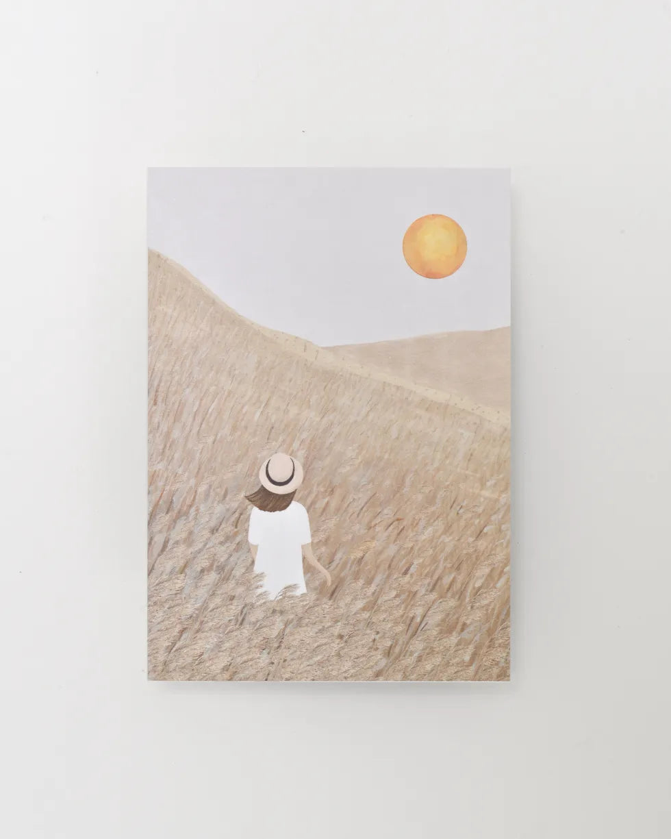 Salt and flor | Mini poster | Struinen door de duinen