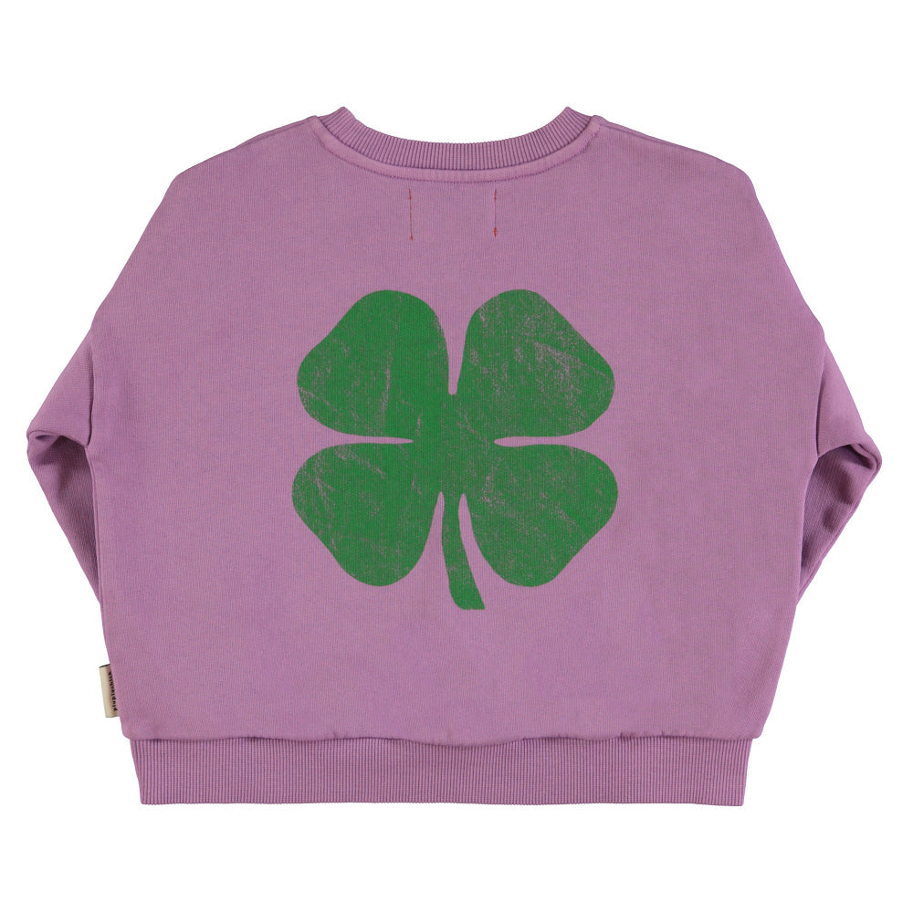 Piupiuchick| Sweatshirt | Mauve "Lucky luke" print