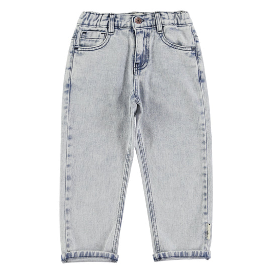 Piupiuchick| Denim trouser Unisex | Washes light blue denim